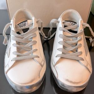 Golden Goose White Leather SUPERSTAR sneakers